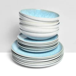 Service À Prix Doux|Céladon Paris Service pour 6 | Bleu água