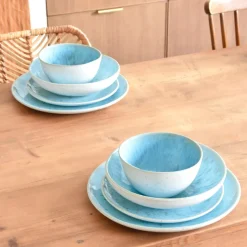 Service À Prix Doux|Céladon Paris Service pour 2 | Bleu água