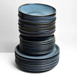 Service À Prix Doux|Céladon Paris Service pour 8 | Bleu Marin