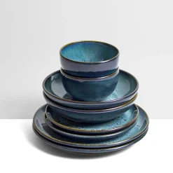 Service À Prix Doux|Céladon Paris Service pour 2 | Bleu marin