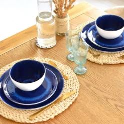 Service À Prix Doux|Céladon Paris Service pour 2 | Bleu odyssée