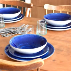 Service À Prix Doux|Céladon Paris Service pour 6 | Bleu odyssée