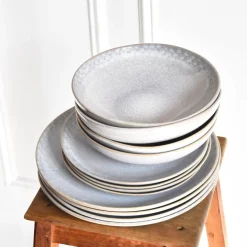 Service À Prix Doux|Céladon Paris Service pour 4 | Gris audacieux