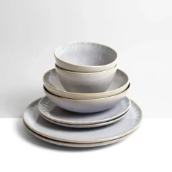 Service À Prix Doux|Céladon Paris Service pour 2 | Gris audacieux