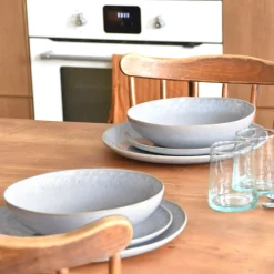 Service À Prix Doux|Céladon Paris Service pour 6 | Gris audacieux