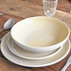 Service À Prix Doux|Céladon Paris Service pour 8 | Jaune sable