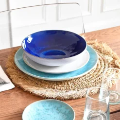 Service À Prix Doux|Céladon Paris Service pour 4 | Mix Azul