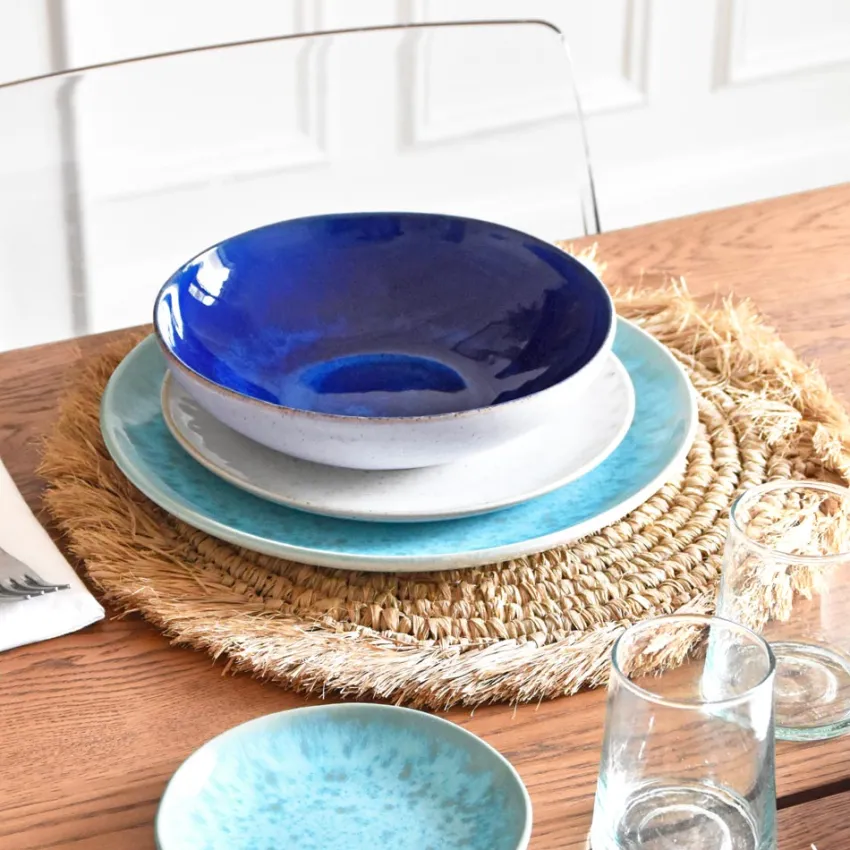 Service À Prix Doux|Céladon Paris Service pour 4 | Mix Azul