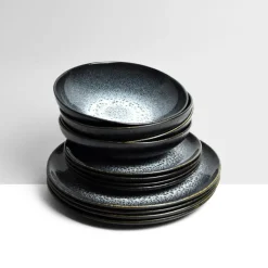 Service À Prix Doux|Céladon Paris Service pour 4 | Noir écume