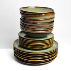 Service À Prix Doux|Céladon Paris Service pour 8 | Vert rivage