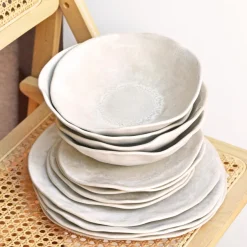 Service À Prix Doux|Céladon Paris Service pour 4 Onda | Beige sable