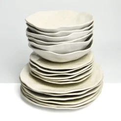 Service À Prix Doux|Céladon Paris Service pour 6 Onda | Beige sable