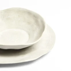 Service À Prix Doux|Céladon Paris Service pour 6 Onda | Beige sable