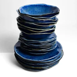 Service À Prix Doux|Céladon Paris Service pour 8 Onda | Bleu abyssal