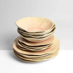 Service À Prix Doux|Céladon Paris Service pour 4 Onda | Corail doré