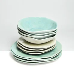 Service À Prix Doux|Céladon Paris Service pour 4 Onda | Mix Mar