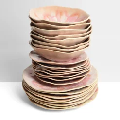 Service À Prix Doux|Céladon Paris Service pour 8 Onda | Rose anémone