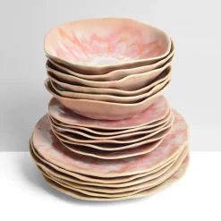 Service À Prix Doux|Céladon Paris Service pour 6 Onda | Rose anémone