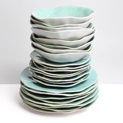 Service À Prix Doux|Céladon Paris Service pour 8 Onda | Vert d'eau