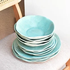 Service À Prix Doux|Céladon Paris Service pour 4 Onda | Vert d'eau