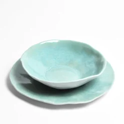 Service À Prix Doux|Céladon Paris Service pour 6 Onda | Vert d'eau