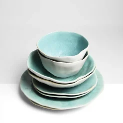 Service À Prix Doux|Céladon Paris Service pour 2 Onda | Vert d'eau