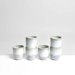 Bar À Tasses|Céladon Paris Tasse expresso | Blanc glacier