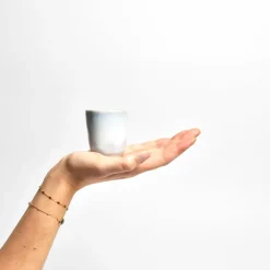 Bar À Tasses|Céladon Paris Tasse expresso | Blanc glacier