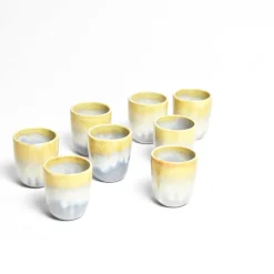 Bar À Tasses|Céladon Paris Tasse expresso | Jaune sable