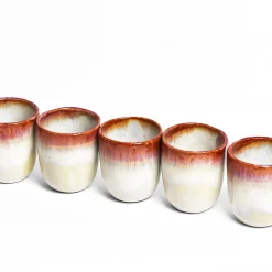 Bar À Tasses|Céladon Paris Tasse expresso | Rouge lumineux