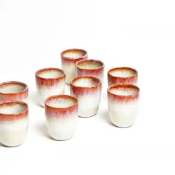 Bar À Tasses|Céladon Paris Tasse expresso | Rouge lumineux