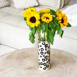 Pichets Et Vases|Céladon Paris Vase | Léopard