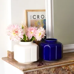 Lifestyle|Pichets Et Vases|Céladon Paris Vase Baixo | Blanc